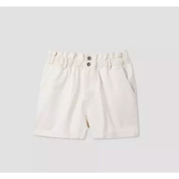 Universal Thread High Waist Shorts White 3x Plus Size Stretchy NWT - Picture 3 of 7